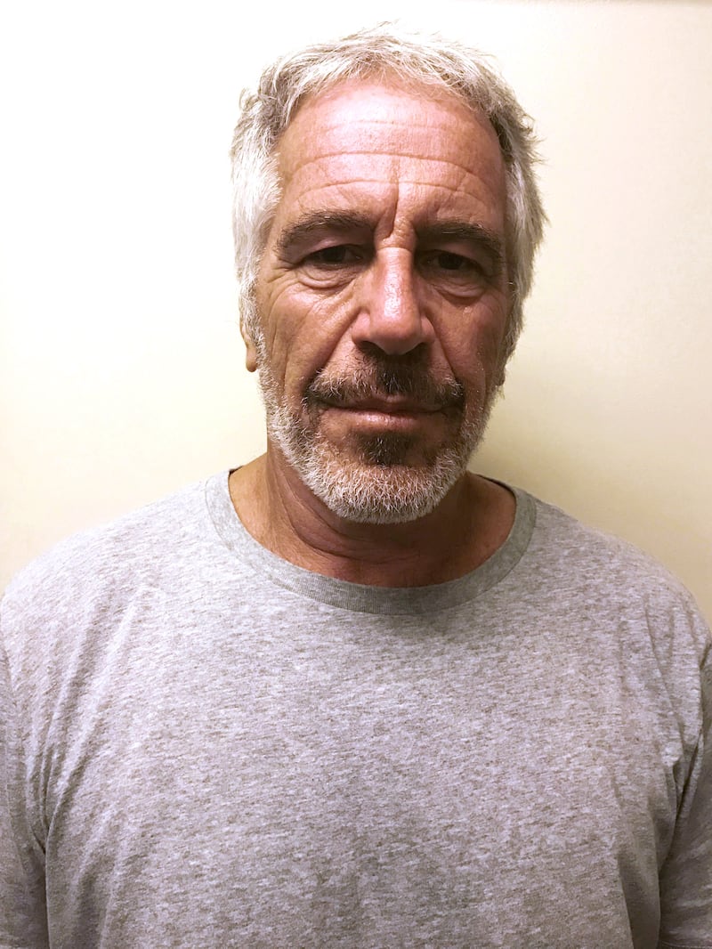 Jeffrey Epstein appears in a photograph taken for the New York State Division of Criminal Justice Services' sex offender registry March 28, 2017 and obtained by Reuters July 10, 2019.