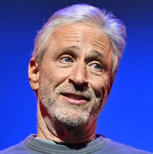 NEW YORK, NEW YORK - MARCH 03: Jon Stewart performs at Comic Relief: Stand-Up for LA at The Town Hall on March 03, 2025 in New York City. (Photo by Roy Rochlin/Getty Images for Comic Relief)