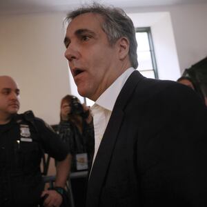 A photo of former President Donald Trump's former lawyer Michael Cohen.