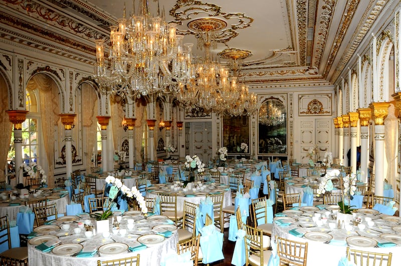 The grand ballroom at Mar-a-Lago.