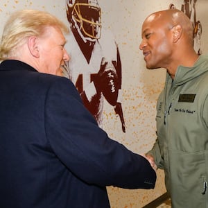 Wes Moore, Donald Trump