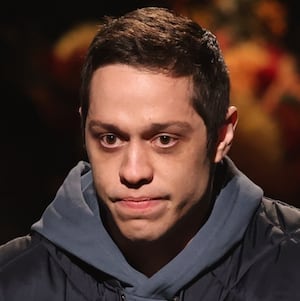 SATURDAY NIGHT LIVE -- "Pete Davidson, Ice Spice" Episode 1845 -- Pictured: Host Pete Davidson during the Cold Open on Saturday, October 14, 2023 -- (Photo by: Will Heath/NBC via Getty Images)