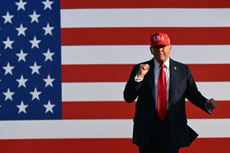 President Donald Trump said Tuesday: “We could run DC. I mean, we’re looking at DC."