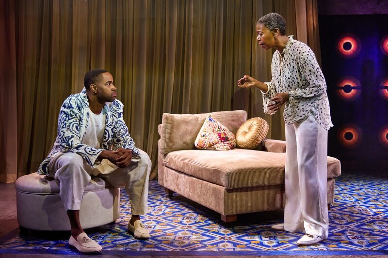 Jay Ellis and Noma Dumezweni