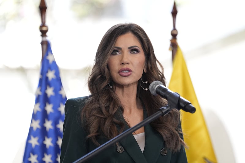 Kristi Noem.