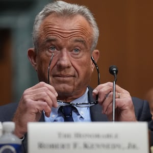 WASHINGTON, DC - SEPTEMBER 04: Health and Human Services Secretary Robert Kennedy Jr. testifies before the Senate Finance Committee at the Dirksen Senate Office Building on September 04, 2025 in Washington, DC. The committee met to hear testimony on President Trump's 2026 health care agenda. (Photo by Andrew Harnik/Getty Images)