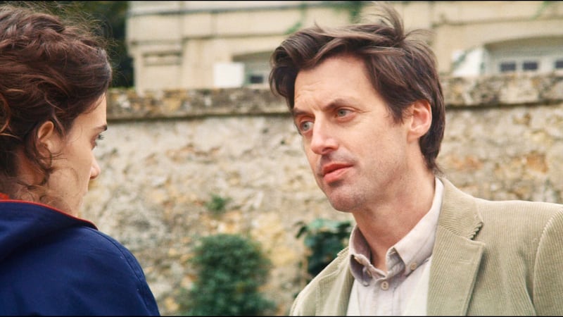 Camille Rutherford and Charlie Anson in "Jane Austen Wrecked My Life."