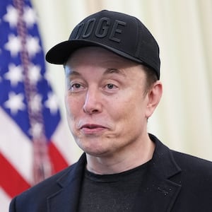WASHINGTON, DC - MAY 30: Tesla CEO Elon Musk speaks alongside U.S. President Donald Trump to reporters in the Oval Office of the White House on May 30, 2025 in Washington, DC. Musk, who served as an adviser to Trump and led the Department of Government Efficiency, announced he would leave his role in the Trump administration to refocus on his businesses.  (Photo by Kevin Dietsch/Getty Images)
