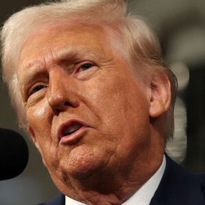 US President Donald Trump speaks during an address to a joint session of Congress at the US Capitol in Washington, DC, on March 4, 2025.