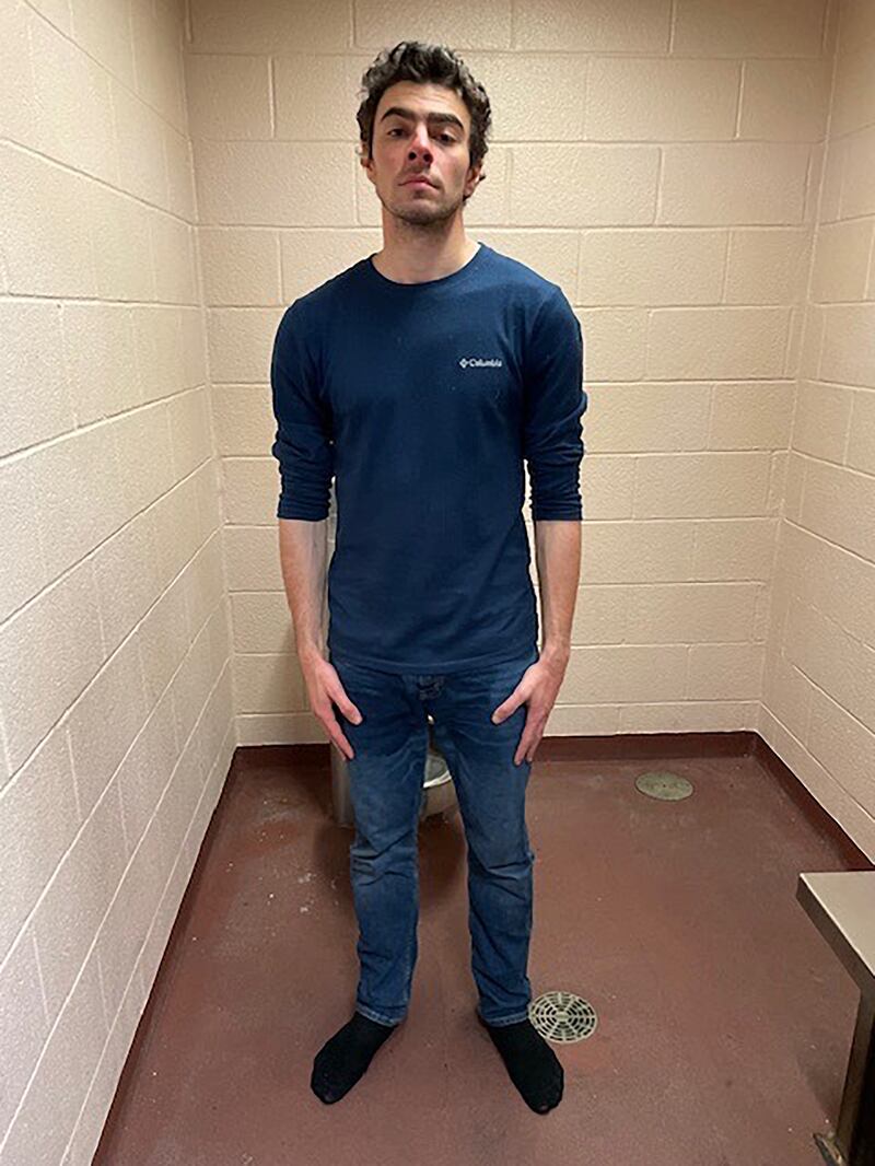 Luigi Mangione in jail.