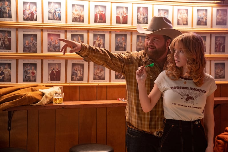 Film still from Americana with Sydney Sweeney