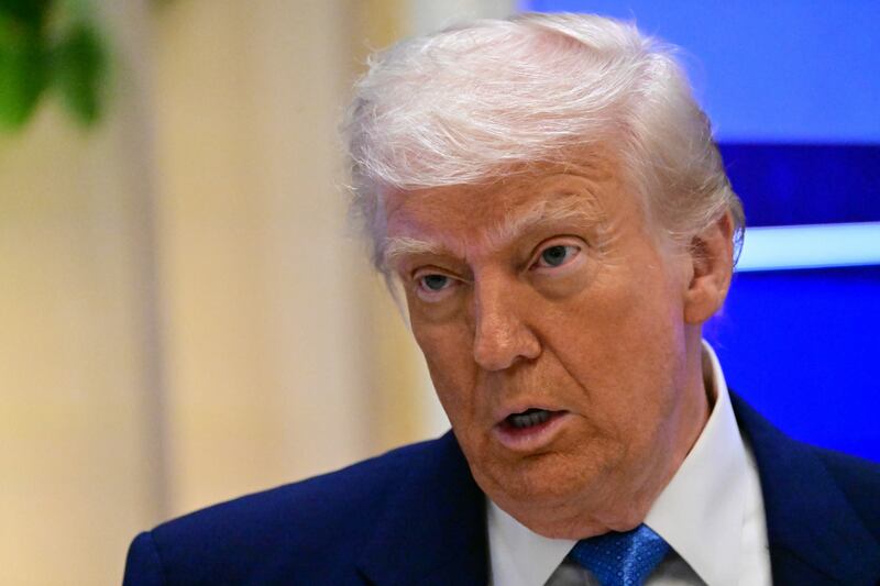 President Donald Trump told GOP members on Tuesday to not "f--- around" with Medicaid in an attempt to get his "big, beautiful bill" passed.
