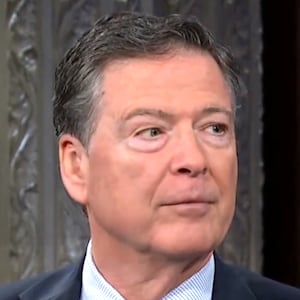 James Comey on the Late Show with Stephen Colbert
