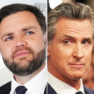 JD Vance and Gavin Newsom.