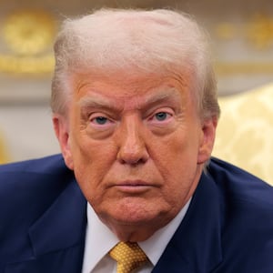WASHINGTON, DC - JULY 22: U.S. President Donald Trump delivers remarks during a meeting with Philippine President Ferdinand Marcos Jr. in the Oval Office at the White House on July 22, 2025 in Washington, DC. Trump and Marcos are expected to discuss trade tariffs, increasing security cooperation in the face of China’s growing maritime power in the West Philippine Sea and other topics. (Photo by Chip Somodevilla/Getty Images)