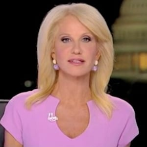 Kellyanne Conway and Ted Cruz on Fox News.