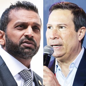Kash Patel and Frank Figliuzzi, former FBI Assistant Director.