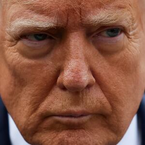 U.S. President Donald Trump attends the annual White House Easter Egg Roll, on the South Lawn of the White House in Washington, D.C., U.S., April 21, 2025.