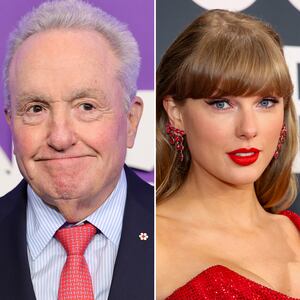 Lorne Michaels and Taylor Swift