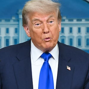 President Donald Trump speaks during a news conference after the Supreme Court curbed the power of federal judges to block executive orders including on birthright citizenship.