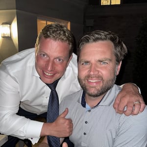 Thomas Skinner and JD Vance.