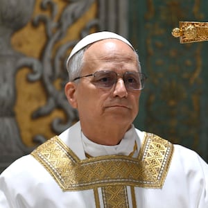 Pope Leo XIV presides over his first mass as pope on May 9 at the Sistine Chapel.