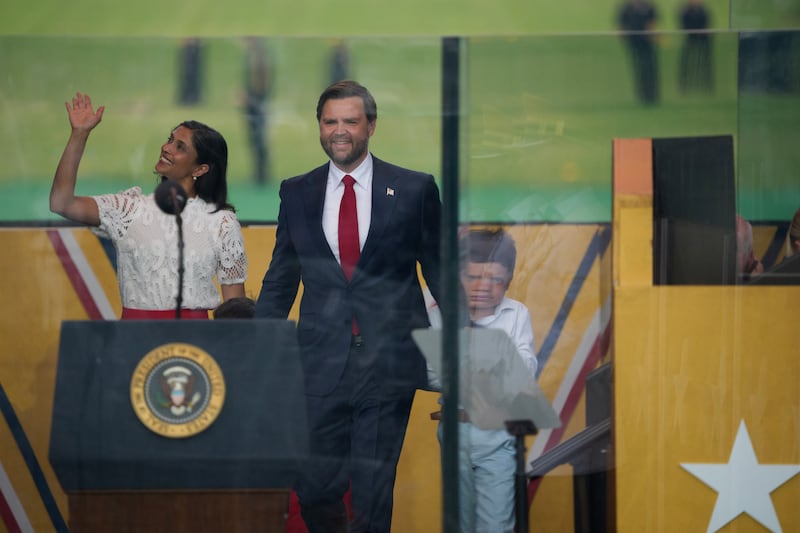 JD Vance and family