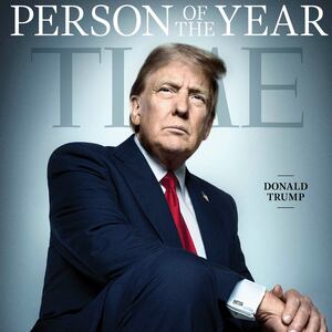Donald Trump Time cover
