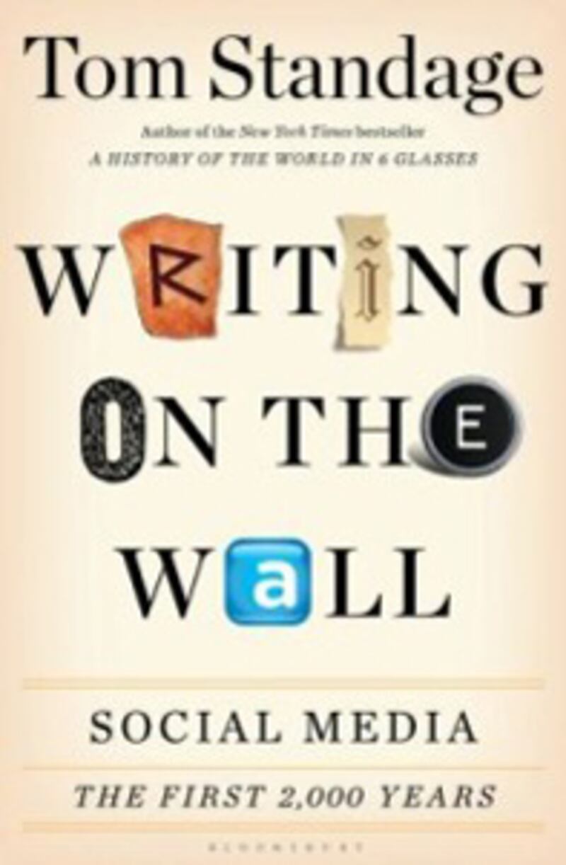 articles/2013/10/25/social-media-is-so-old-even-the-romans-had-it/writing-on-the-wall-standage-bookcover_lggnec