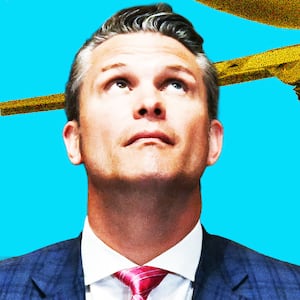 Pete Hegseth, Donald Trump photo illustration