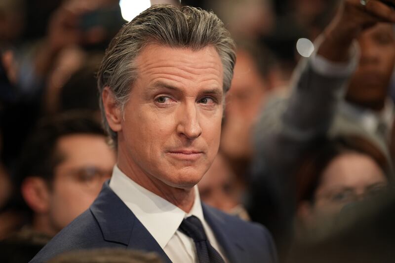 Governor Gavin Newsom says that the administration is deploying the National Guard to Los Angeles to cause a "spectacle."