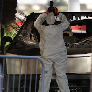 Cybertruck remains
