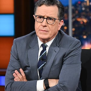 The Late Show with Stephen Colbert during Wednesday's June 25, 2025 show.