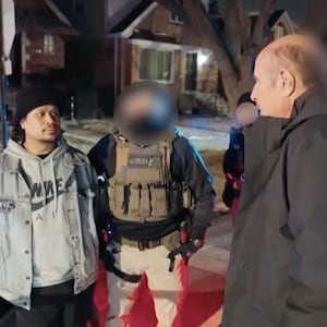 Dr Phil during ICe Raid