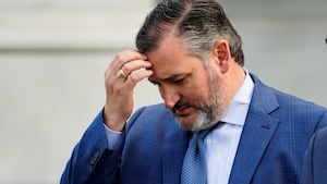 U.S. Senator Ted Cruz (R-TX) departs the U.S. Capitol building on Capitol Hill in Washington, U.S., April 26, 2023.