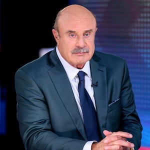 NEW YORK, NEW YORK - FEBRUARY 26: Dr. Phil visits "Jesse Watters Primetime" to discuss his new book "We've Got Issues: How You Can Stand Strong for America's Soul and Sanity" at FOX News Channel Studios on February 26, 2024 in New York City. (Photo by Roy Rochlin/Getty Images)