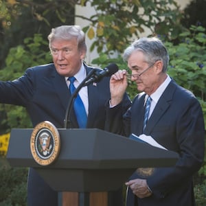Donald Trump, Jerome Powell