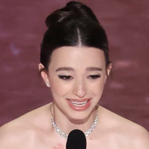 Mikey Madison at the 97th Oscars held at the Dolby Theatre on March 2, 2025 in Hollywood, California. (Photo by Rich Polk/Penske Media via Getty Images)
