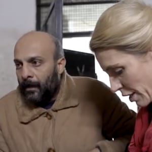 CNN's Clarissa Ward and a man whose identity has been questioned by a Syrian fact checking group appear in a December 12 CNN segment.