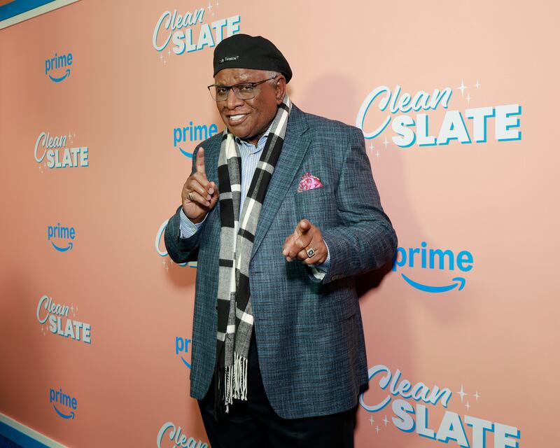George Wallace attends the "Clean Slate" red carpet special screening in New York at Crosby Street Hotel in January.