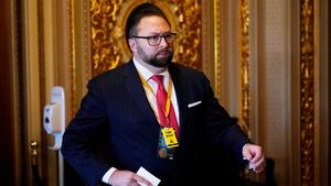 Jason Miller walks