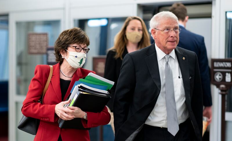 Susan Collins, Roger Wicker