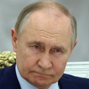 MOSCOW, RUSSIA - JUNE 30 (RUSSIA OUT) Russian President Vladimir Putin during a meeting on development of 'new regions', annexed from Ukraine, at the Kremlin, on June 30, 2025, in Moscow, Russia. Russia has made the retention of these annexed regions, including the Donetsk, Kherson, Luhansk and Zaporizhzhia oblasts, a condition of any peace agreement with Ukraine.  (Photo by Contributor/Getty Images)