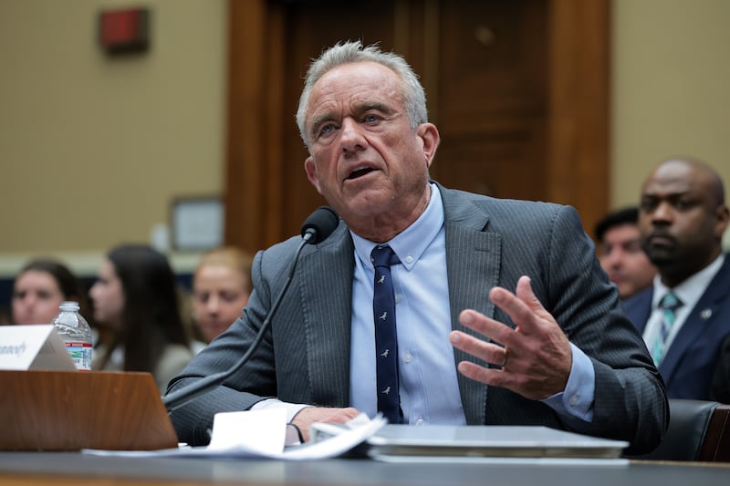 Robert F. Kennedy Jr. testifies before the House Energy and Commerce Committee Health Subcommittee in the Rayburn House Office Building on June 24, 2025 in Washington, DC