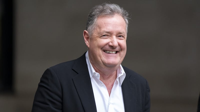 Piers Morgan departs BBC Broadcasting House in London, after appearing on the BBC One current affairs programme, Sunday with Laura Kuenssberg. Picture date: Sunday January 19, 2025. (Photo by Ben Whitley/PA Images via Getty Images)