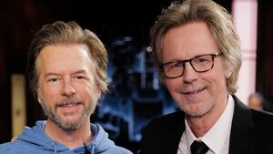 David Spade and Dana Carvey on "Jimmy Kimmel Live!"