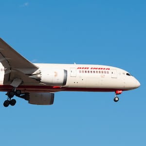 The Air India Boeing 787 Dreamliner plane that crashed in Ahmedabad on June 12, 2025,  flies over Melbourne, Australia, on December 29, 2024, in this handout picture.