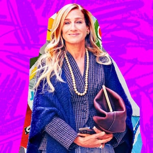 A photo illustration of Sarah Jessica Parker on And Just Like That.