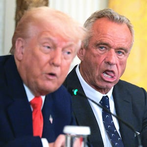 Donald Trump and Robert F. Kennedy Jr.
