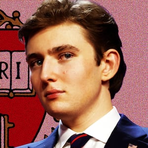 Barron Trump, Melania Trump photo illustration